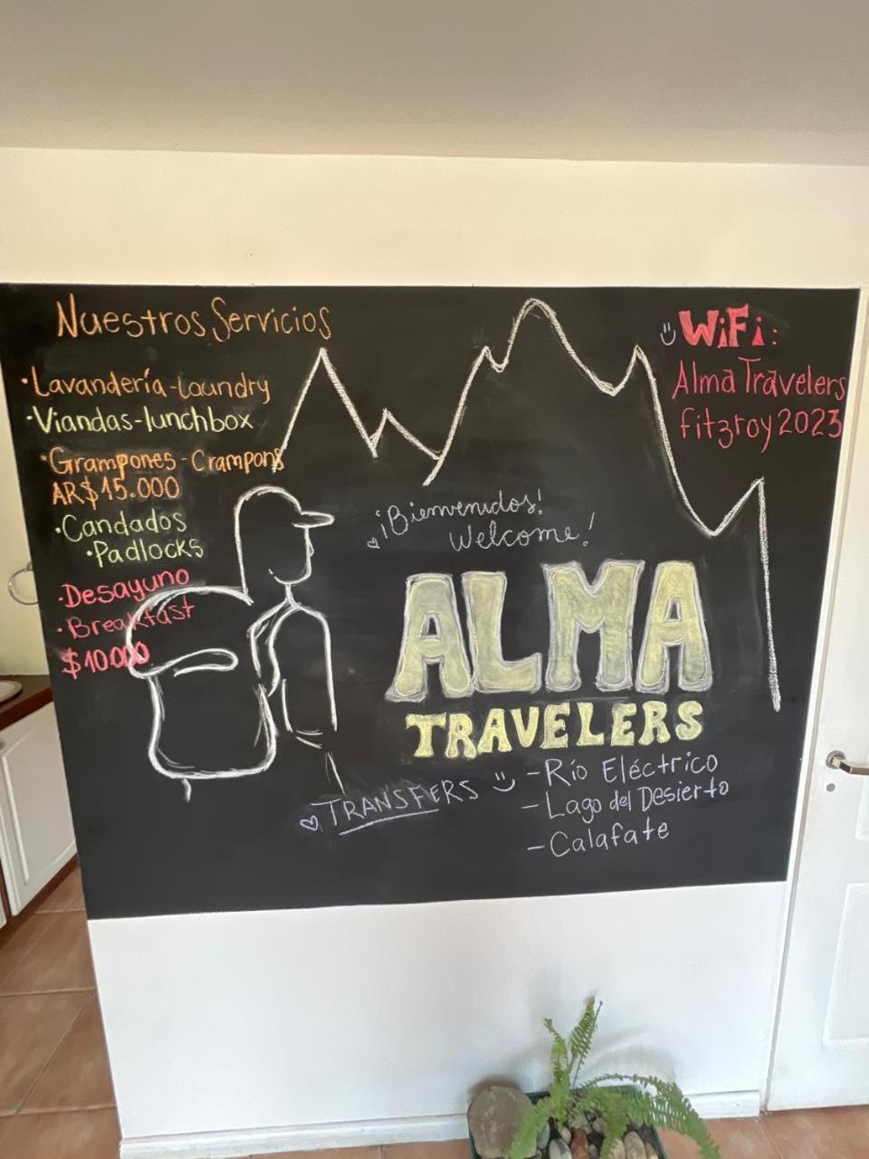 A Pousada Alma Travelers El Chaltén Exterior foto